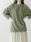[1+1] All Day Overfit Knit T-Shirt