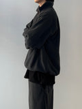 Kuankumas Fleece Half Zip Up Sweatshirt