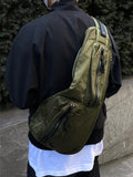 Unisex angle cross sling bag