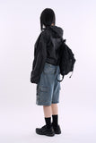 Code cargo bermuda denim pants
