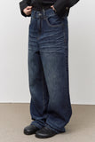 Flush Wide Washed Denim
