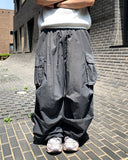 Pigment Nylon Cargo Banding Pants
