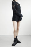 Ruel See-through Punching Long Knit