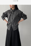 Laker Tie Loose Fit Blouse