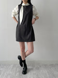 [Wrap Skirt SET] Joanne Sleeveless Wrap One Piece