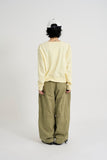 Ciel round button-up cardigan