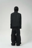 WAX COATED BIKER PANTS