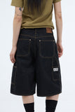 PRTN)Western Carpenter Bermuda Denim Shorts