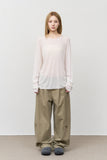 Cov Curved Washed Pants