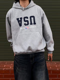 Vintage Reverse USA Heavy Hood