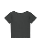 PIGMENT GROOVY ONE SHOULDER TEE
