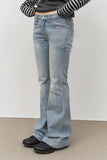(W) Sen Low-rise Bootscut Denim