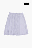 Tressa textured wrap skirt