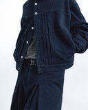 Heavy Sweat Long Tuck Pants