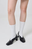 Pedi square pumps