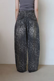 Jay Leopard Denim Pants