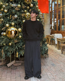 Hearts Round Warmer Knit