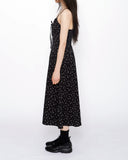 Small Flower Long Bustier One Piece