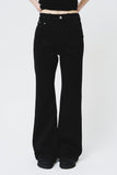 (W) Black Flare Jeans