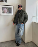 Dirty Wide Denim Pants