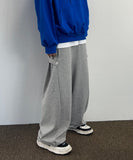 Side Snap Fold Sweatpants