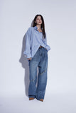 twisted denim