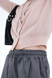 Cupping cashmere cardigan