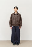 Peanut Leather Jacket