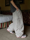 OG Nylon Shirring Cargo Pants