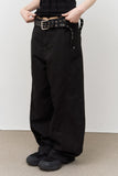 Vine Curved Cotton Pants