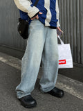Milk Washed Wide Denim
