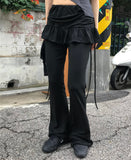 RUFFLE ON PANTS
