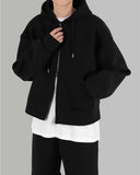 Pren setup hooded zip-up