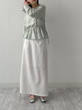 Rose Frill Loose Fit Blouse
