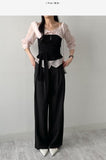 Buttery Off-Shoulder Layered Blouse