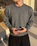 Soft wool round knit