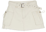 Poan belt short skirt