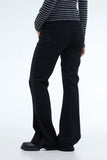 PRTN)High-rise slim flare jeans