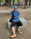 Farrell denim short sleeve shirt