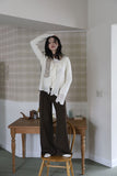O-ring wrap slacks pants