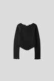 (W) Ruf Frill Knit