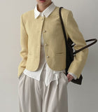 Mina Tweed Short Jacket
