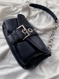 Becky Buckle Chain Bag