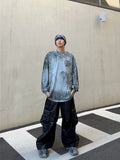 Dirty Painted Washed West Long Sleeve