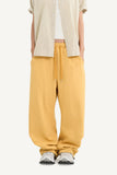 Round curve sweatpants