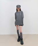 Mesh Band Puff Sleeve