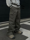 Vintage Washed Nylon Cargo Pants