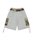 BERMUDA CAMO CARGO SWEATSHORT