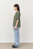 Debon Cropped Striped Top
