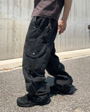 Round Cargo Pocket Dyeing Pants